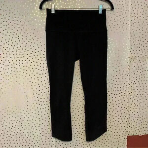 Lululemon Ready Set Go Crop Black